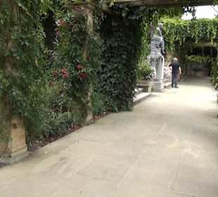 Innerer italienischer Rosengarten