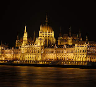 Parliament at night