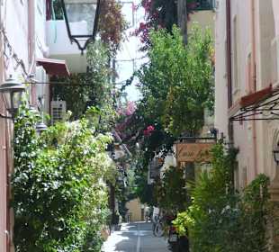 Wąziutkie uliczki Rethymnonu