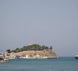 Die bekannte Taubeninsel von Kusadasi