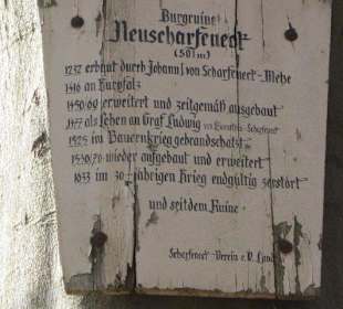 Burgruine Neuscharfeneck