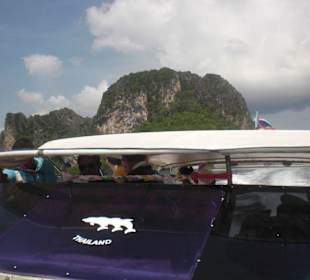 Erste Insel in Sicht