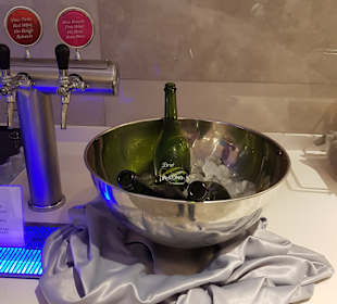 Zum Frühstück gab immer Sekt Hotel Girasol