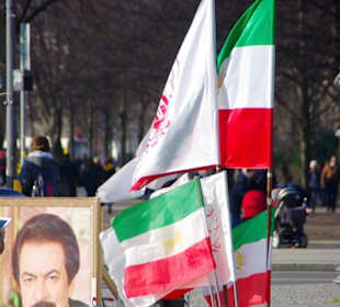 Pariser Platz vor dem Tor Demo