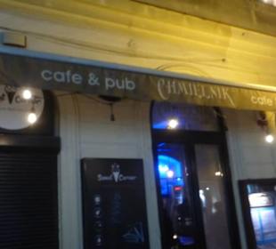 Im Chmielnik Cafe & Pub zum Absacker