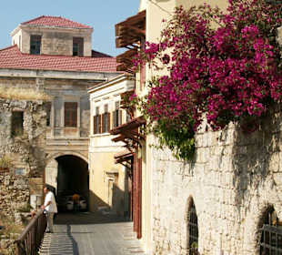 Bougainvillea in der Altstadt