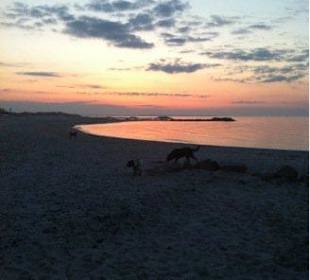 Abendstimmung am Strand
