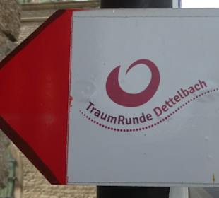 TraumRunde Dettelbach immer dem Wegweiser nach