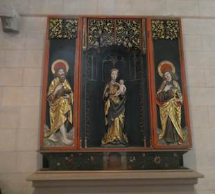 Die evangelische Marienkirche von Gelnhausen