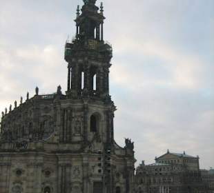 Dresden Hofkirche und Semperoper