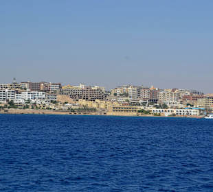 Blickrichtung Hurghada