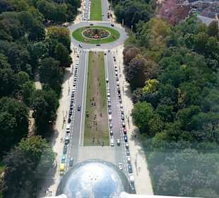 Blick von der Aussichtsplattform