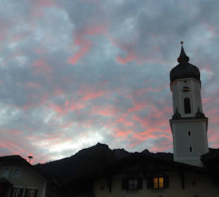 In der Altstadt von Garmisch