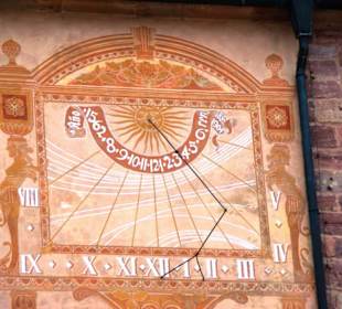 Die Sonnenuhr