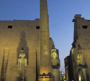 Luxor - Tempel am Abend