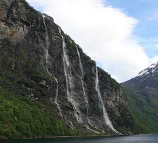 Die Schwestern - Wasserfälle Geieranger