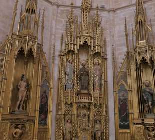 Besichtigung der Església de Santa María de Sineu