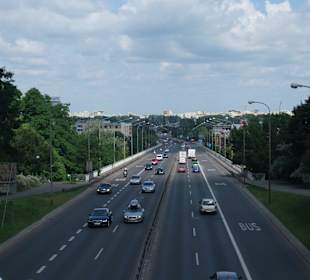 Plac na Rozdrożu, Trasa Łazienkowska
