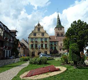 Idyllischer Platz in Turkheim