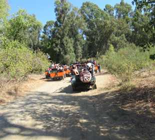 Zufahrt zur Jesus Beach