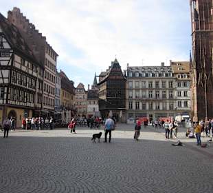 Altstadt Straßburg im Frühling
