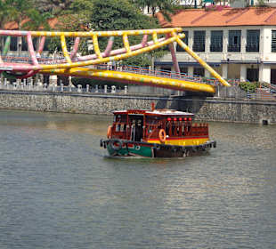Fluß Bereich vor Clark Quay