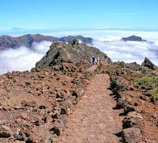 Blick vom Roque de los Muchachos