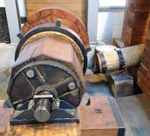 In der Maschinenhalle des Museums