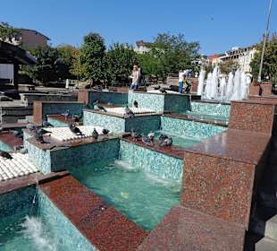 Brunnen im Eingangsbereich