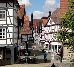 Impressionen aus der Altstadt von Melsungen