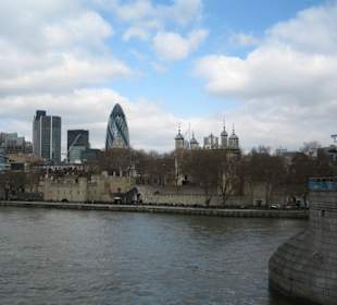 Blick von der Tower Bridge