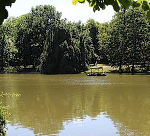 Łazienki królewskie, park