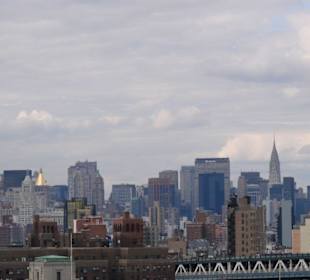 Blick von der Brooklyn Bridge