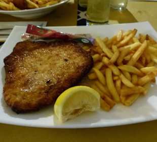 Sehr gutes Schnitzel