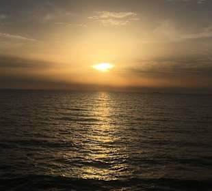 Sonnenuntergang am Agios Theologos