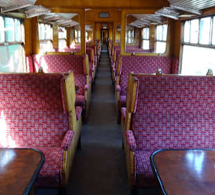 Im Zug wie in den 50ziger Jahren