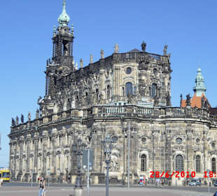 Rückseite Hofkirche