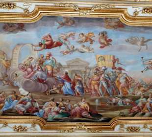 Deckenmalerei im Bernardisaal