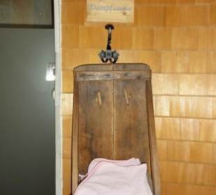 Unterlagen für Dampfsauna