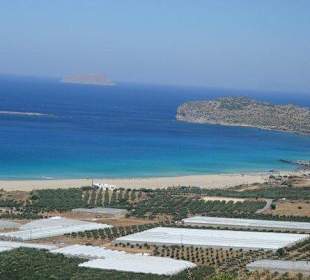 Aussicht bei der Hinfahrt