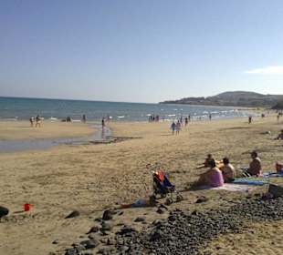 Strand von Costa Calma im April