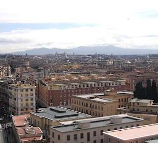 Stadtansicht von Rom