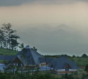 Hier wird ein Hotel gebaut