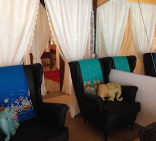 Massagesessel für Fussreflexzonenmassage