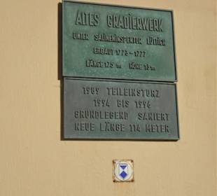 Infotafel am Alten Gradierwerk