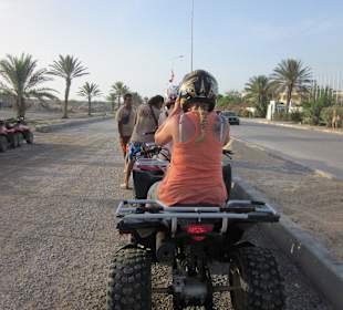 Quad Tour bei Ahmed mit Kim