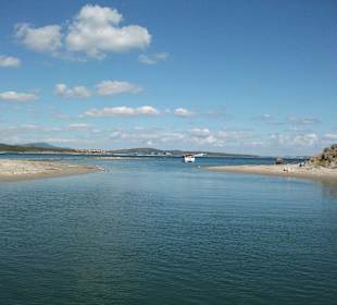 Mündung des Ropotamo ins Schwarze Meer