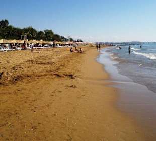 Am Strand entlang Kumköy-Evrenseki-Colakli