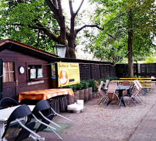 Biergarten Ausschank