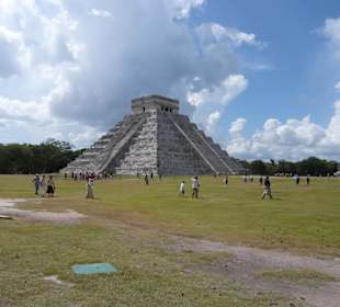 Die Ruinen von Chichen Itza